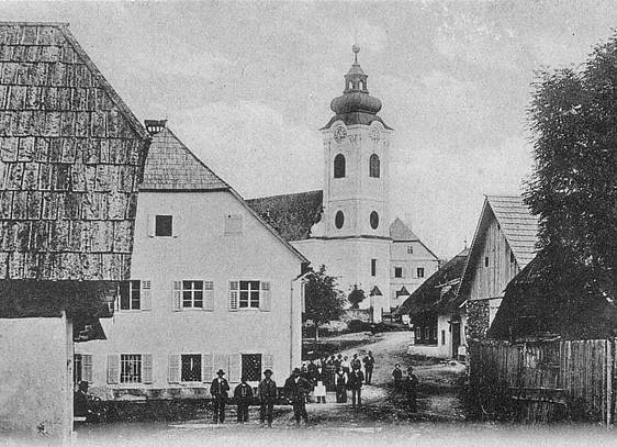Fischbacher Kirche im Jahre 1901