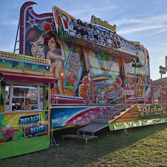 Vergnügungsparkt beim Ägydimarkt