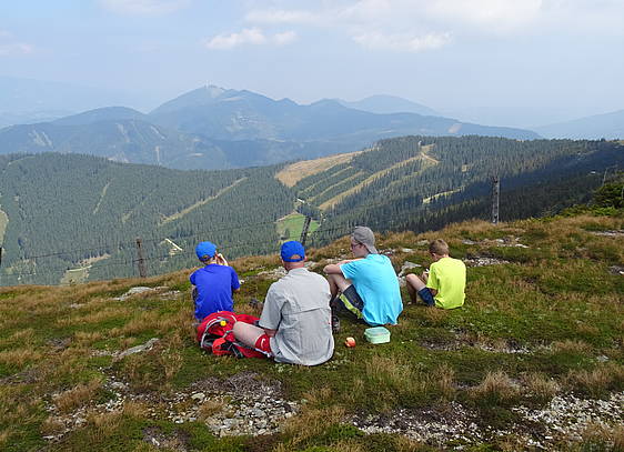 Aussicht am Stuhleck