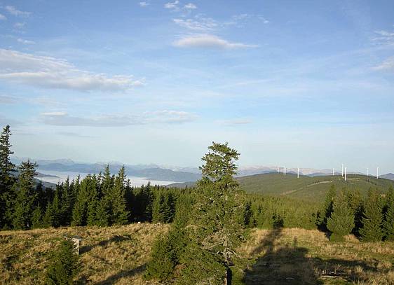 Aussicht vom Teufelstein in Fischbach