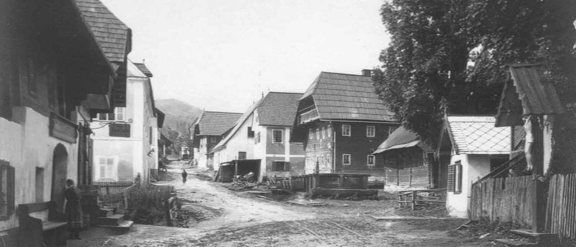 Dorfstraße Fischbach 1911